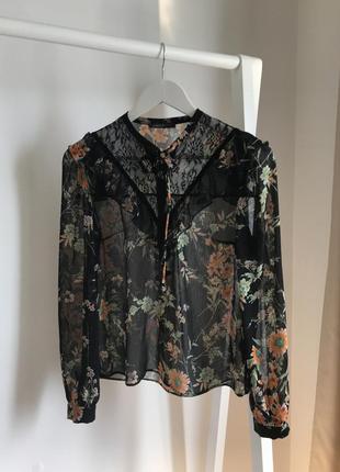 📎 напівпрозора блуза m&s limited edition 🔥2 фото