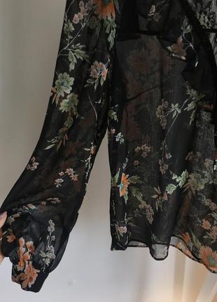 📎 напівпрозора блуза m&s limited edition 🔥8 фото