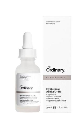 The ordinary hyaluronic acid 2% + b5 сироватка з гіалуроновою кислотою 2% і вітаміном b5, 30 мл