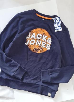 Jack and jones крутой свитшот, двухнитка 11-12 р.152см,1 фото