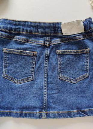 Детская джинсовая юбка артикул: 145003 фото