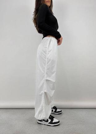 Штани брюки карго на затяжках