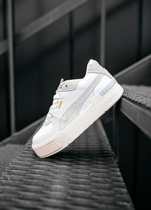 Женские кроссовки puma cali sport mix white marshmallow / smb8 фото