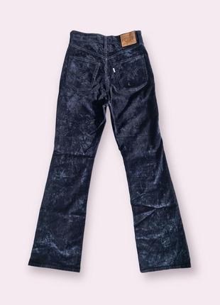 Велюровые брюки levi’s