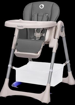 Стульчик для кормления lionelo zanna grey stone