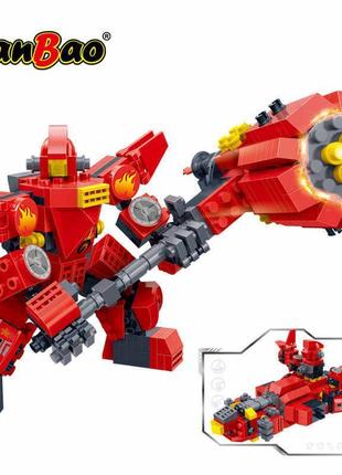 Конструктор-трансформер "mech 2" титан тм banbao 351 детали (6316)