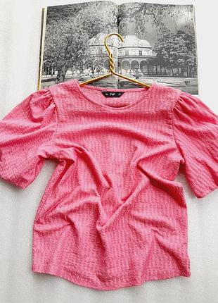 Футболка блуза стрейчевая с шикарными рукавами