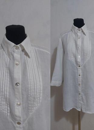 Льняная базовая рубашка puro lino