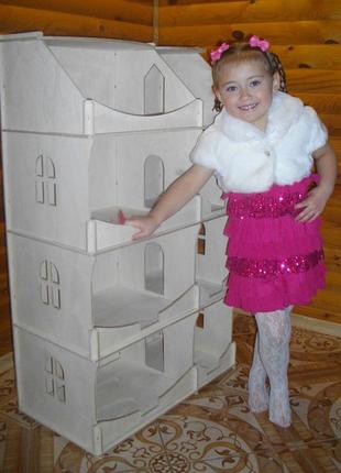 Ляльковий будиночок-шафа hega з розписом6 фото