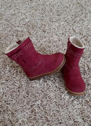 Демісезонні чобітки bobbi shoes 21 розміру.