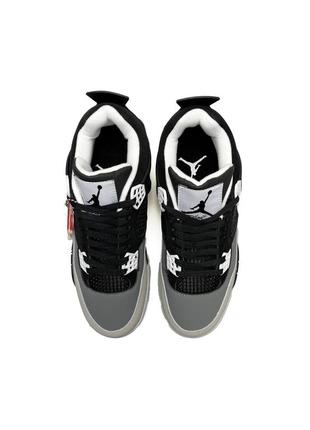 Мужские кроссовки nike air jordan 4 retro fear pack3 фото