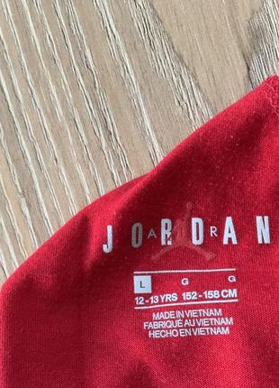 Подростковая спортивная футболка с принтом air jordan8 фото