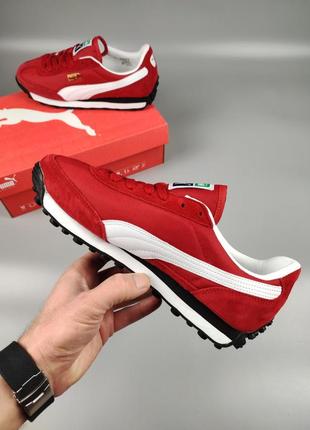 Puma easy rider red sales
