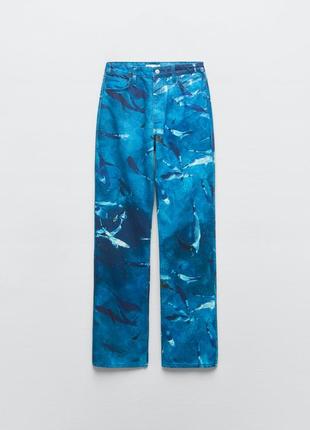 Нереально крутые джинсы zara  р. 42 ( евро) наш 48 хl7 фото