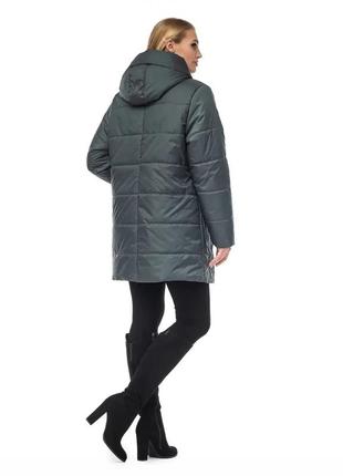 Стильна жіноча куртка батал, розміри  52 - 703 фото