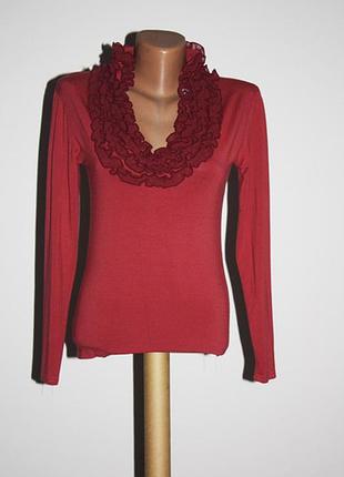 Кофточка с рюшами, р.s