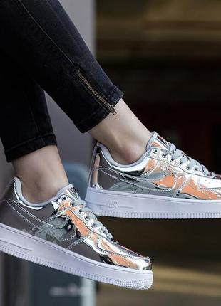 nike air force 1 sp liquid metal silver 970 115453408