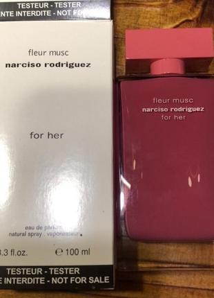 Narciso rodriguez fleur musc for her 100 ml. - парфумована вода - жіночий - тестер