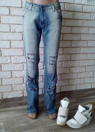 Классные  рваные джинсы 12 miss - apt