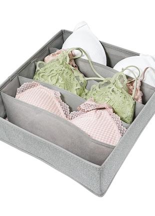 Органайзер для хранения на 5 секций th-09-05 gray