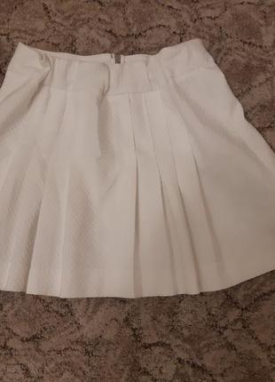 Белая юбочка zara