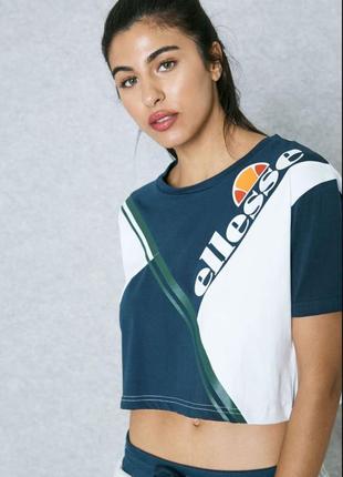 Укороченная футболка ellesse nike nsw pro combat топик топ лосины леггинсы майка2 фото