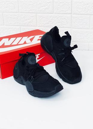 Кроссовки мужские весенние черные nike huarache all black кроссовки мужское нацк хуарачи