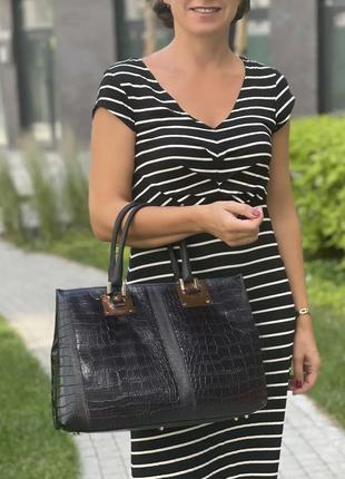 Сумка atmosphere об'ємна з еко шкіри