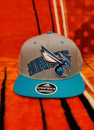 💯🏀 оригинал. бейсболка adidas x nba charlotte hornets.