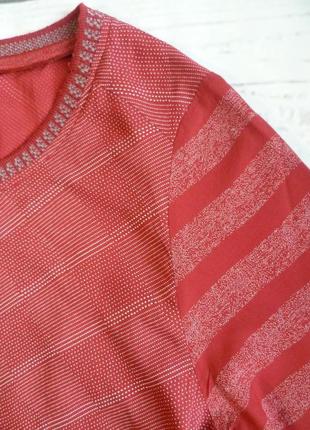 Блуза бордовая в полоску cecil7 фото
