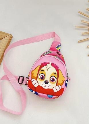 Детский рюкзак сумка-слинг скай paw patrol ( щенячий патруль )