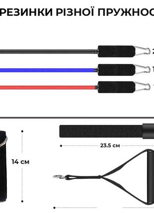 Профессиональный набор эспандеров power system ps-4098 ultimate expander set 5