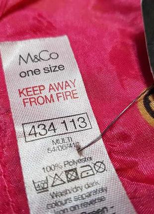 Платок m&co, с узорами. новый!