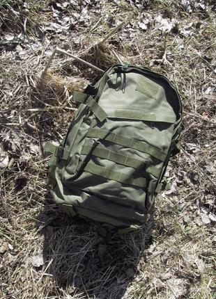Рюкзак тактический военный 45л us army олива + подарок ремень тактический олива 140 см10 фото