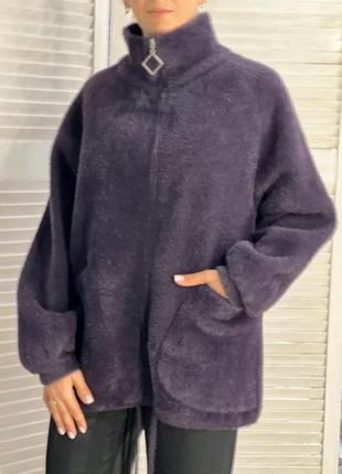 Курточка шубка пальто альпака турция