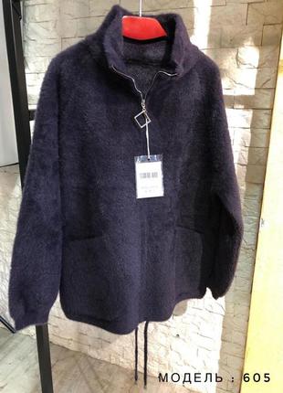 Курточка шубка пальто альпака турция6 фото