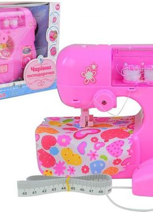 Игрушка детская швейная машина с ручной педалью