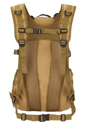 Тактический рюкзак military армейский рюкзак туристический на 30 литров с системой m.o.l.l.e coyote4 фото