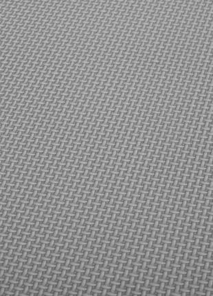 Мат-пазл (ласточкин хвост) springos mat puzzle eva 120 x 120 x 2 cм fm0009 black/grey poland10 фото