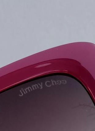 Окуляри в стилі jimmy choo жіночі сонцезахисні окуляри8 фото