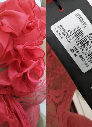 Кружевное боди блузка — zean, гипюр с рюшами комбидресс оригинал s-m