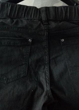 Черные узкие джинсы скинни skinny джеггинсы треггинсы tcm tchibo для беременных6 фото
