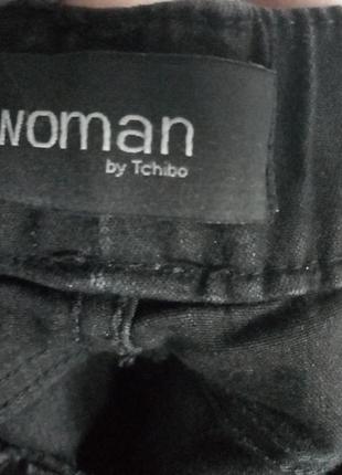 Черные узкие джинсы скинни skinny джеггинсы треггинсы tcm tchibo для беременных7 фото