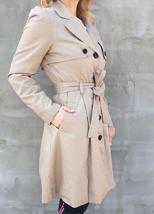 Пальто тренч h&m плащ