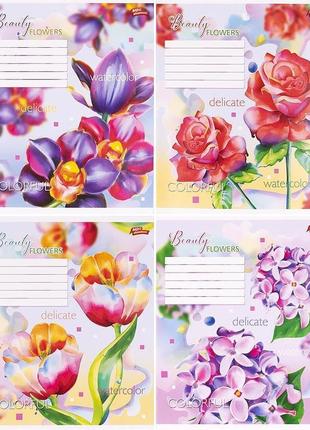 Тетрадь школьная мрії збуваються 18л в клетку арт. 3313