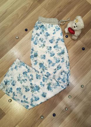 Брючки шелковые