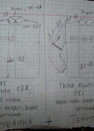 Рубашка-тениска third republic 2