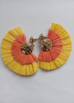 Серьги гвоздики, винтаж европа