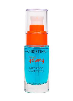 Christina forever young eye zone treatment зволожуючий гель для очей століття під очі