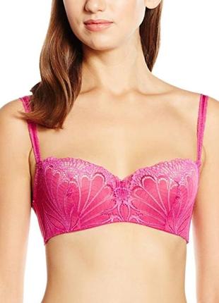 Жіночий бюстгальтер-балконет wonderbra refined glamour фуксія балконет з пуш-ап розмір 34c